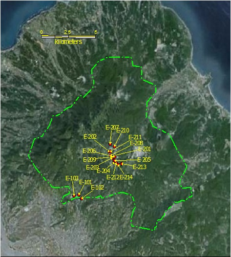 Exploration Wells in Datun Geothermal Area Source: ITRI,1994